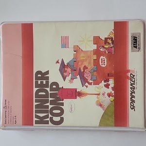 Kinder Comp Early Learning Series By Spinnaker For Atari